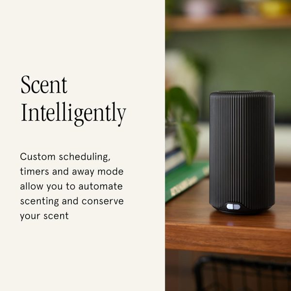 Pura Plus - Smart Fragrance Diffuser for Large Spaces - Automatic Fragrance Vial Detection - Wi-Fi Smart Diffuser for Luxury Home Scenting - Black - Image 6