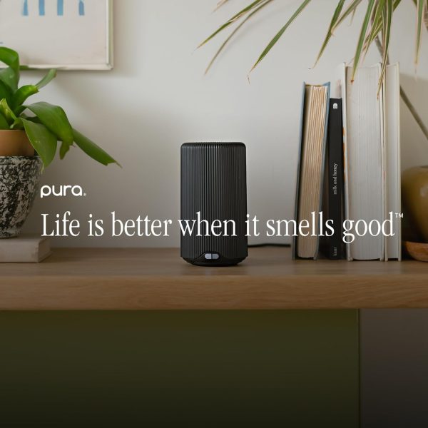 Pura Plus - Smart Fragrance Diffuser for Large Spaces - Automatic Fragrance Vial Detection - Wi-Fi Smart Diffuser for Luxury Home Scenting - Black - Image 8