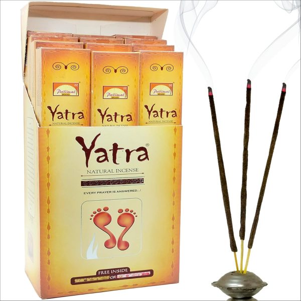 m Meditation Incense Sticks - (5 Variants, 60 Insenses) Charcoal Free Inscents-Sticks | Nag Champa, 60s Patchouli Incense, Lavender Incense, Cinnamon & Sandalwood Incense, Perfect Care Gift - Image 33