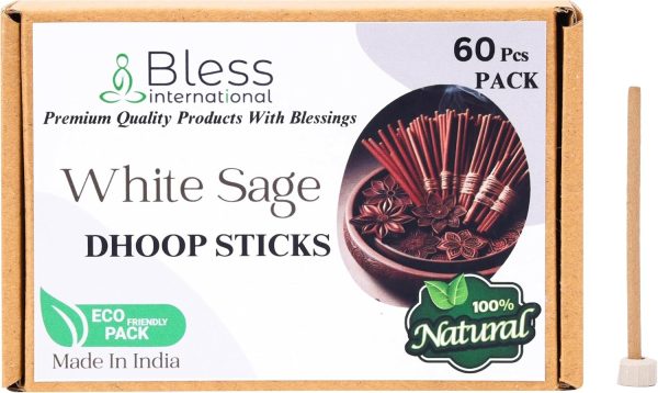 Bless-International Frankincense-and-Myrrh-100%-Natural-Incense-Bambooless-Dhoop-Sticks Handmade-Organic-Chemicals-Free for-Relaxation-Positivity-Yoga-Meditation The-Best-scents-4.5-Inches-60-Count - Image 19