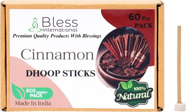 Bless-International Frankincense-and-Myrrh-100%-Natural-Incense-Bambooless-Dhoop-Sticks Handmade-Organic-Chemicals-Free for-Relaxation-Positivity-Yoga-Meditation The-Best-scents-4.5-Inches-60-Count - Image 24