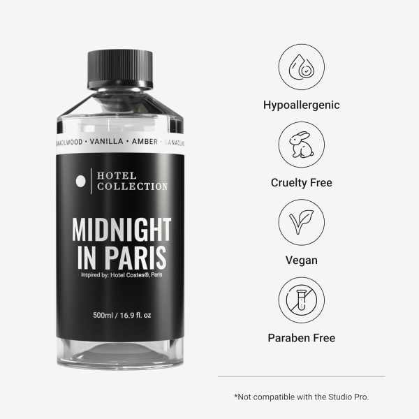 Hotel Collection - Midnight in Paris - Essential Oil Scent - Luxury Hotel Inspired Aromatherapy Scent Diffuser Oil - Lemon, Bergamot, Jasmine, Marine, Amber, Musk - for Essential Oil Diffusers - 500mL - Image 3