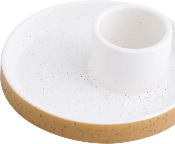 Sage Holder, Ceramic Incense Holder, Sage Bundle Smudge Bowl, Smudging Tray for Palo Santo, White Sage, Incense Burner, Candles, Smudge and Offering Plate - Image 6