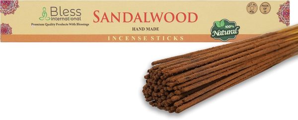 Bless-Frankincense-and-Myrrh 100%-Natural-Handmade-Hand-Dipped-Incense-Sticks Organic-Chemicals-Free for-Purification-Relaxation-Positivity-Yoga-Meditation The-Best-Woods-Scent (500 Sticks (750GM)) - Image 15