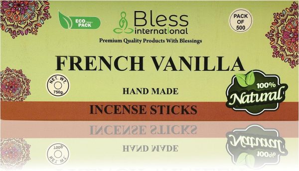 Bless-Frankincense-and-Myrrh 100%-Natural-Handmade-Hand-Dipped-Incense-Sticks Organic-Chemicals-Free for-Purification-Relaxation-Positivity-Yoga-Meditation The-Best-Woods-Scent (500 Sticks (750GM)) - Image 38