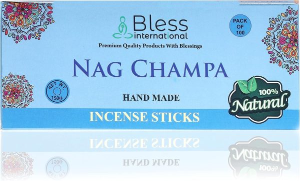 Bless-Frankincense-and-Myrrh 100%-Natural-Handmade-Hand-Dipped-Incense-Sticks Organic-Chemicals-Free for-Purification-Relaxation-Positivity-Yoga-Meditation The-Best-Woods-Scent (500 Sticks (750GM)) - Image 42