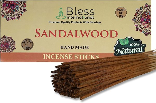 Bless-Frankincense-and-Myrrh 100%-Natural-Handmade-Hand-Dipped-Incense-Sticks Organic-Chemicals-Free for-Purification-Relaxation-Positivity-Yoga-Meditation The-Best-Woods-Scent (500 Sticks (750GM)) - Image 58