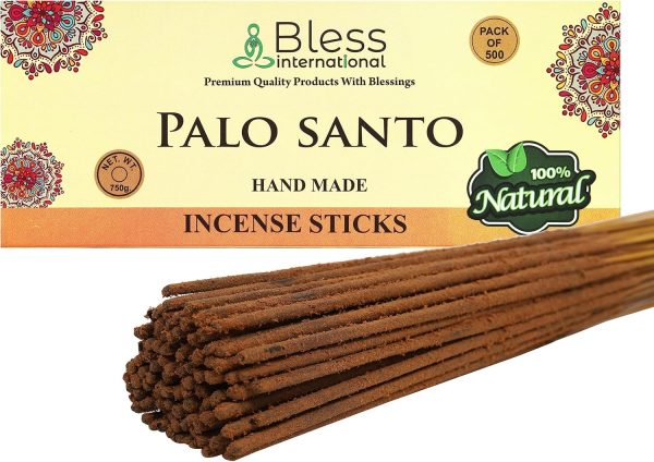 Bless-Frankincense-and-Myrrh 100%-Natural-Handmade-Hand-Dipped-Incense-Sticks Organic-Chemicals-Free for-Purification-Relaxation-Positivity-Yoga-Meditation The-Best-Woods-Scent (500 Sticks (750GM)) - Image 68