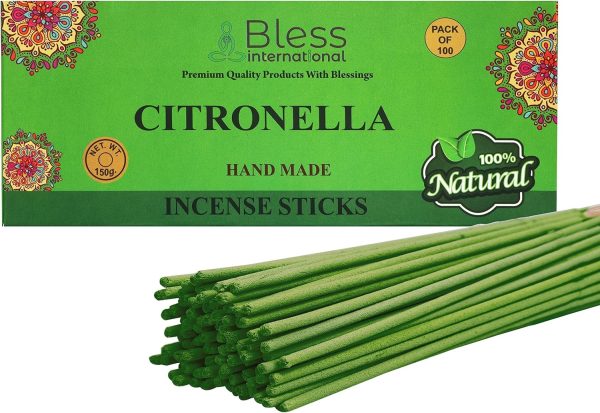 Bless-Frankincense-and-Myrrh 100%-Natural-Handmade-Hand-Dipped-Incense-Sticks Organic-Chemicals-Free for-Purification-Relaxation-Positivity-Yoga-Meditation The-Best-Woods-Scent (500 Sticks (750GM)) - Image 83