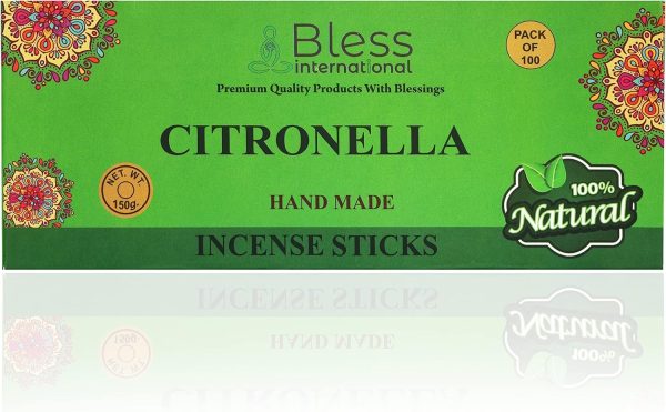 Bless-Frankincense-and-Myrrh 100%-Natural-Handmade-Hand-Dipped-Incense-Sticks Organic-Chemicals-Free for-Purification-Relaxation-Positivity-Yoga-Meditation The-Best-Woods-Scent (500 Sticks (750GM)) - Image 85