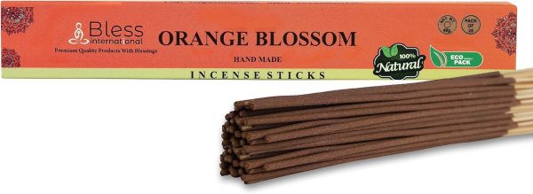 Bless-Frankincense-and-Myrrh 100%-Natural-Handmade-Hand-Dipped-Incense-Sticks Organic-Chemicals-Free for-Purification-Relaxation-Positivity-Yoga-Meditation The-Best-Woods-Scent (500 Sticks (750GM)) - Image 87