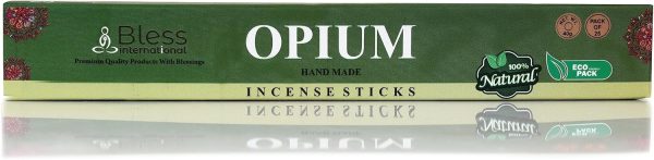 Bless-Frankincense-and-Myrrh 100%-Natural-Handmade-Hand-Dipped-Incense-Sticks Organic-Chemicals-Free for-Purification-Relaxation-Positivity-Yoga-Meditation The-Best-Woods-Scent (500 Sticks (750GM)) - Image 98