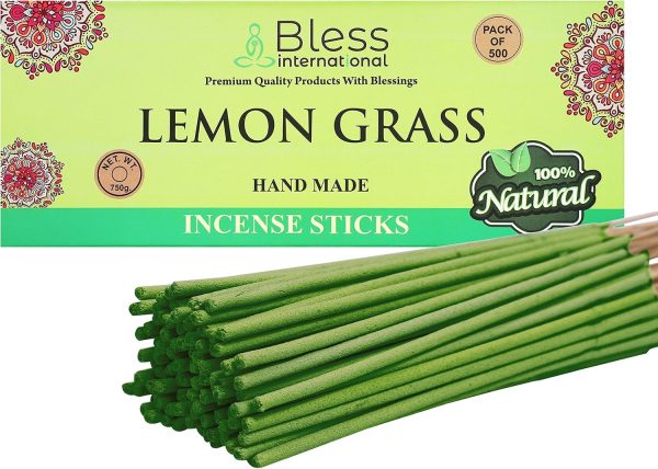 Bless-Frankincense-and-Myrrh 100%-Natural-Handmade-Hand-Dipped-Incense-Sticks Organic-Chemicals-Free for-Purification-Relaxation-Positivity-Yoga-Meditation The-Best-Woods-Scent (500 Sticks (750GM)) - Image 106