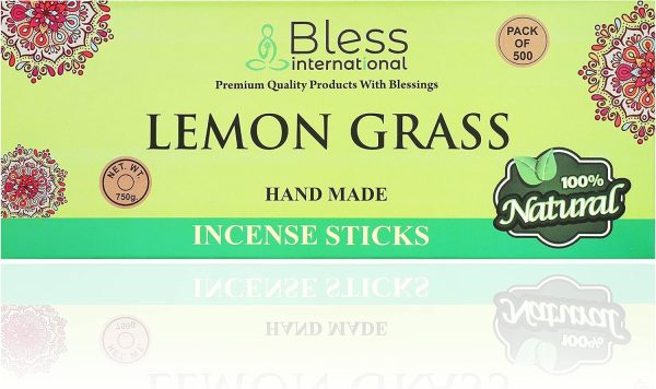 Bless-Frankincense-and-Myrrh 100%-Natural-Handmade-Hand-Dipped-Incense-Sticks Organic-Chemicals-Free for-Purification-Relaxation-Positivity-Yoga-Meditation The-Best-Woods-Scent (500 Sticks (750GM)) - Image 107