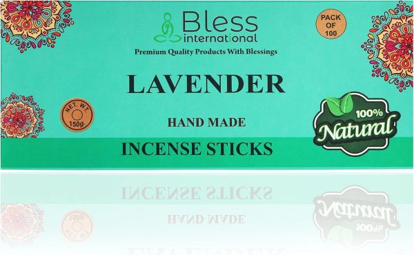 Bless-Frankincense-and-Myrrh 100%-Natural-Handmade-Hand-Dipped-Incense-Sticks Organic-Chemicals-Free for-Purification-Relaxation-Positivity-Yoga-Meditation The-Best-Woods-Scent (500 Sticks (750GM)) - Image 115