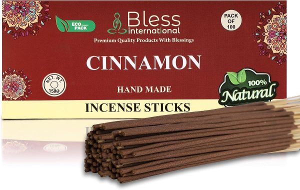 Bless-Frankincense-and-Myrrh 100%-Natural-Handmade-Hand-Dipped-Incense-Sticks Organic-Chemicals-Free for-Purification-Relaxation-Positivity-Yoga-Meditation The-Best-Woods-Scent (500 Sticks (750GM)) - Image 126