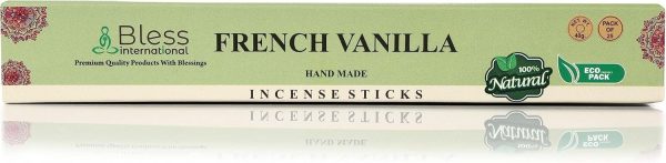 Bless-Frankincense-and-Myrrh 100%-Natural-Handmade-Hand-Dipped-Incense-Sticks Organic-Chemicals-Free for-Purification-Relaxation-Positivity-Yoga-Meditation The-Best-Woods-Scent (500 Sticks (750GM)) - Image 143