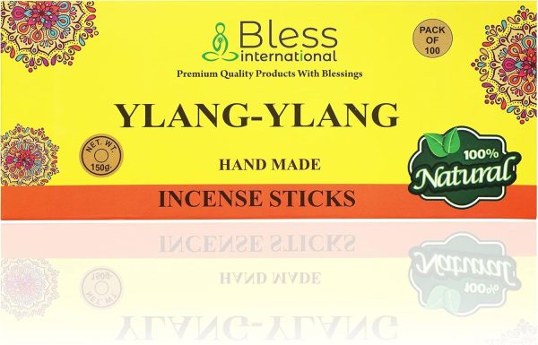 Bless-Frankincense-and-Myrrh 100%-Natural-Handmade-Hand-Dipped-Incense-Sticks Organic-Chemicals-Free for-Purification-Relaxation-Positivity-Yoga-Meditation The-Best-Woods-Scent (500 Sticks (750GM)) - Image 149