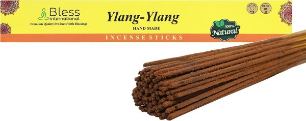 Bless-Frankincense-and-Myrrh 100%-Natural-Handmade-Hand-Dipped-Incense-Sticks Organic-Chemicals-Free for-Purification-Relaxation-Positivity-Yoga-Meditation The-Best-Woods-Scent (500 Sticks (750GM)) - Image 151