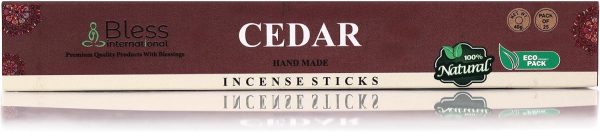 Bless-Frankincense-and-Myrrh 100%-Natural-Handmade-Hand-Dipped-Incense-Sticks Organic-Chemicals-Free for-Purification-Relaxation-Positivity-Yoga-Meditation The-Best-Woods-Scent (500 Sticks (750GM)) - Image 155