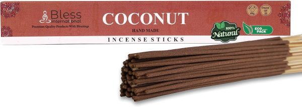 Bless-Frankincense-and-Myrrh 100%-Natural-Handmade-Hand-Dipped-Incense-Sticks Organic-Chemicals-Free for-Purification-Relaxation-Positivity-Yoga-Meditation The-Best-Woods-Scent (500 Sticks (750GM)) - Image 189