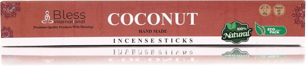 Bless-Frankincense-and-Myrrh 100%-Natural-Handmade-Hand-Dipped-Incense-Sticks Organic-Chemicals-Free for-Purification-Relaxation-Positivity-Yoga-Meditation The-Best-Woods-Scent (500 Sticks (750GM)) - Image 190