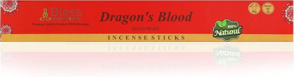 Bless-Frankincense-and-Myrrh 100%-Natural-Handmade-Hand-Dipped-Incense-Sticks Organic-Chemicals-Free for-Purification-Relaxation-Positivity-Yoga-Meditation The-Best-Woods-Scent (500 Sticks (750GM)) - Image 222