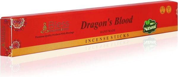 Bless-Frankincense-and-Myrrh 100%-Natural-Handmade-Hand-Dipped-Incense-Sticks Organic-Chemicals-Free for-Purification-Relaxation-Positivity-Yoga-Meditation The-Best-Woods-Scent (500 Sticks (750GM)) - Image 223