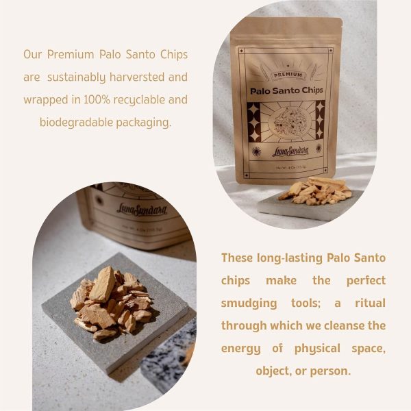 Luna Sundara Palo Santo Incense Powder from 100% Wild Peruvian Palo Santo 4oz Sustainably Palo Santo Wood Powder for Smudging and Homemade Incense (Powder of Palo Santo (Bursera Graveolens Wood)) - Image 11