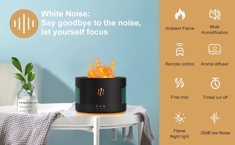 Flame diffuser for home