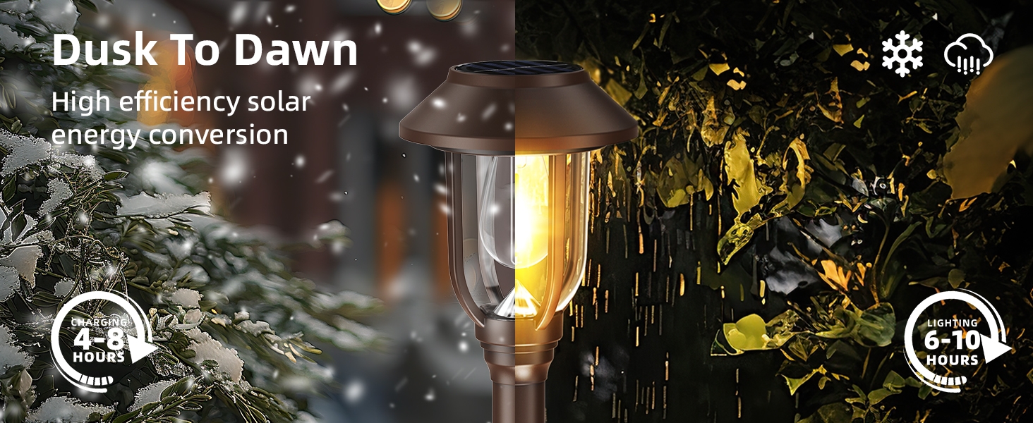 outdoor solar lights for yard