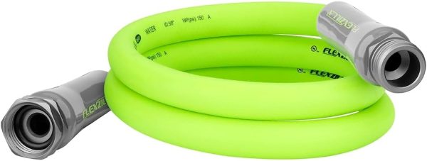 Flexzilla HFZG5100YW Garden Lead-in Hose 5/8 in. x 100 ft, Heavy Duty, Lightweight, Drinking Water Safe, Green - Image 19