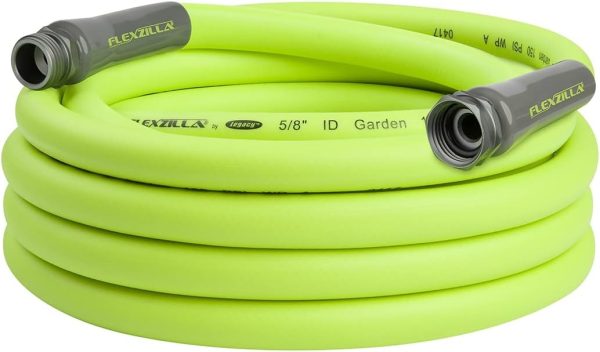 Flexzilla HFZG5100YW Garden Lead-in Hose 5/8 in. x 100 ft, Heavy Duty, Lightweight, Drinking Water Safe, Green - Image 27