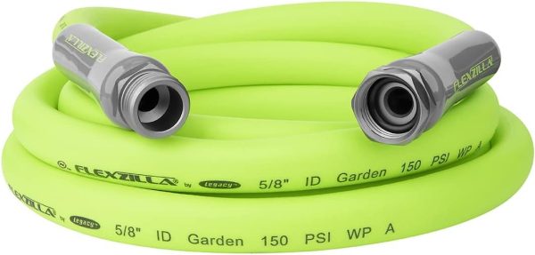 Flexzilla HFZG5100YW Garden Lead-in Hose 5/8 in. x 100 ft, Heavy Duty, Lightweight, Drinking Water Safe, Green - Image 31