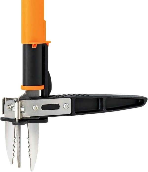 Fiskars 4-Claw Stand Up Weed Puller Tool, Gardening Hand Weeding Tool with 39" Long Ergonomic Handle with Easy-Eject Mechanism - Image 11