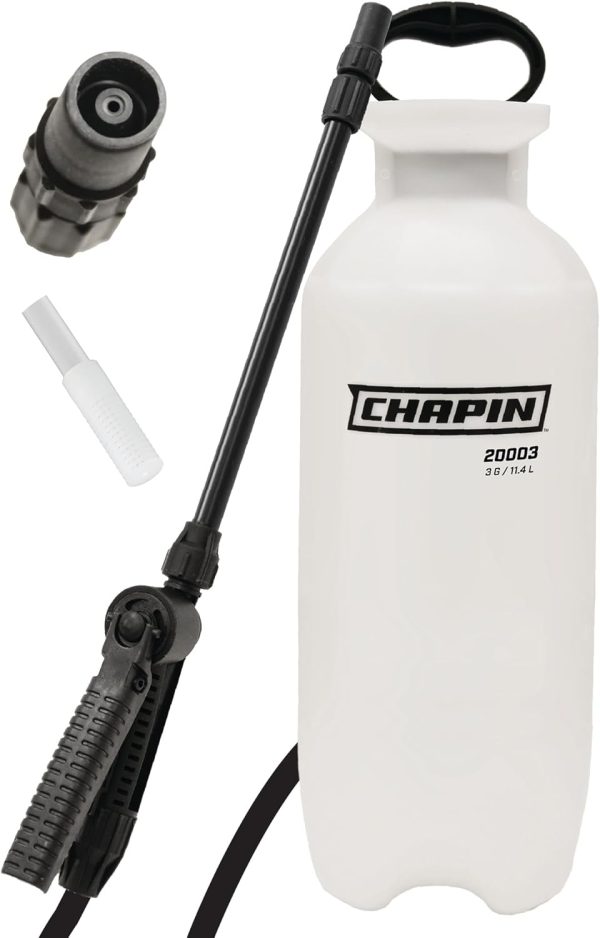 Chapin 20002 Made in USA 2 -Gallon Lawn and Garden Pump Pressured Sprayer, for Spraying Plants, Garden Watering, Lawns, Weeds and Pests, Translucent White - Image 12