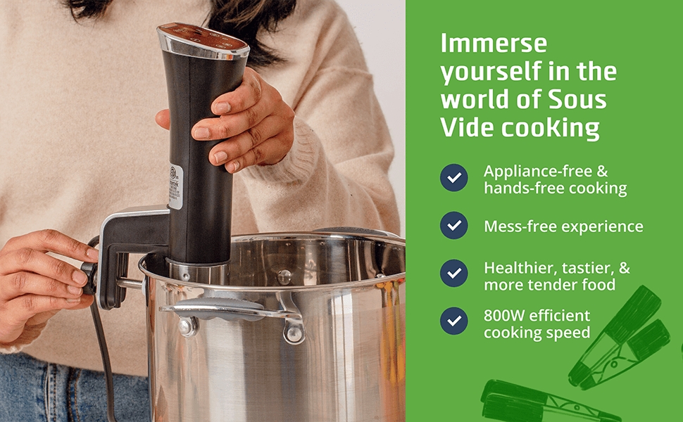 Immerse yourself in the world of Sous Vide cooking