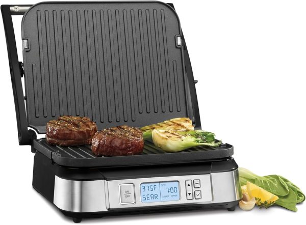 Cuisinart Panini Press, Stainless Steel Griddler, Sandwich Maker & More, 5-IN-1, GR-4NP1 - Image 14