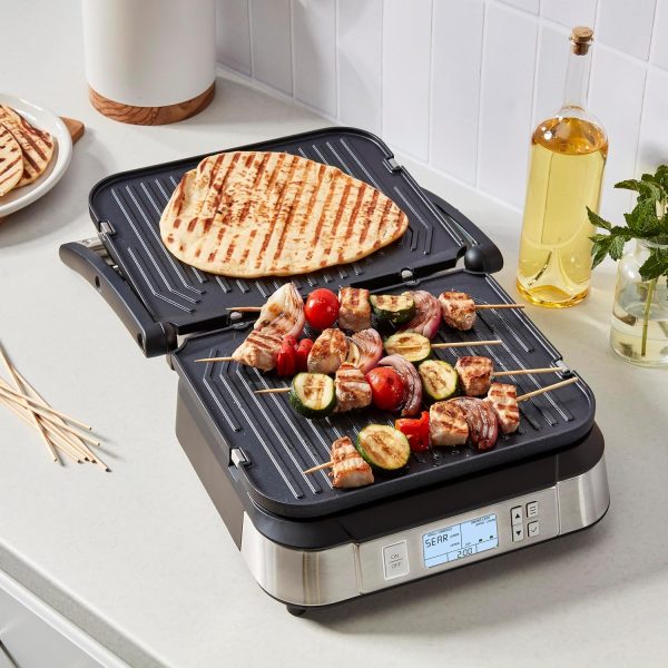 Cuisinart Panini Press, Stainless Steel Griddler, Sandwich Maker & More, 5-IN-1, GR-4NP1 - Image 19