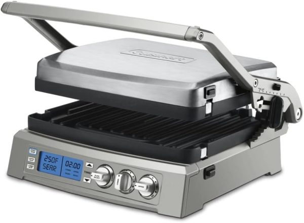 Cuisinart Panini Press, Stainless Steel Griddler, Sandwich Maker & More, 5-IN-1, GR-4NP1 - Image 23