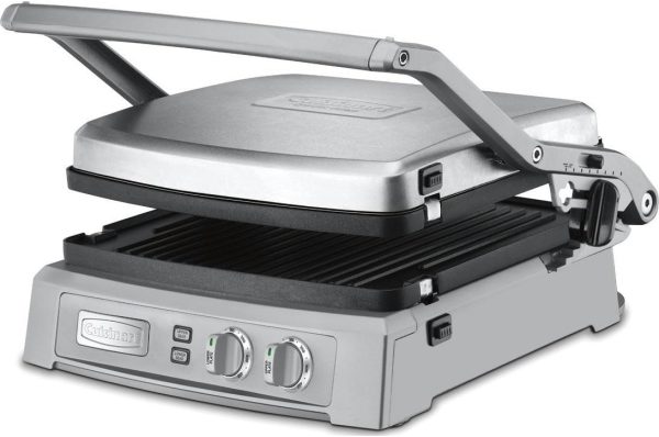 Cuisinart Panini Press, Stainless Steel Griddler, Sandwich Maker & More, 5-IN-1, GR-4NP1 - Image 42