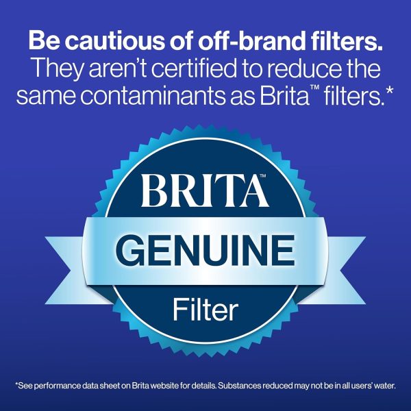 Brita UltraMax Large Water Dispenser with Elite Filter, BPA-Free, Replaces 1,800 Plastic Water Bottles a Year, Lasts Six Months or 120 Gallons, Includes 1 Filter, Kitchen Accessories, Large - 27-Cup - Image 12