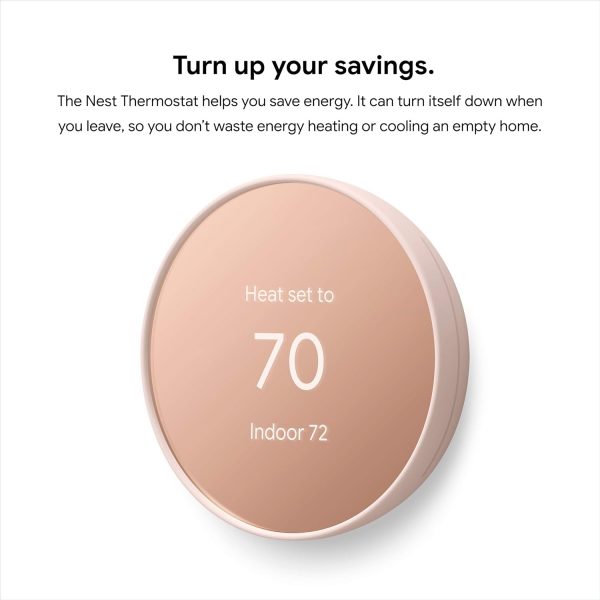 Google Nest Thermostat - Smart Thermostat for Home - Programmable Wifi Thermostat - Snow - Image 16