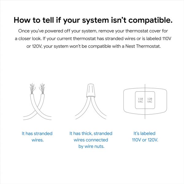 Google Nest Thermostat - Smart Thermostat for Home - Programmable Wifi Thermostat - Snow - Image 23