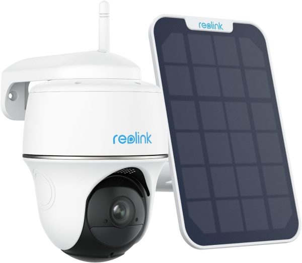 REOLINK Security Camera Wireless Outdoor, Pan Tilt Solar Powered, 5MP 2K+ Color Night Vision, 2.4/5GHz WiFi, Works with Smart Home for Surveillance, Home Hub Compatible, Argus PT + Solar Panel - Image 10