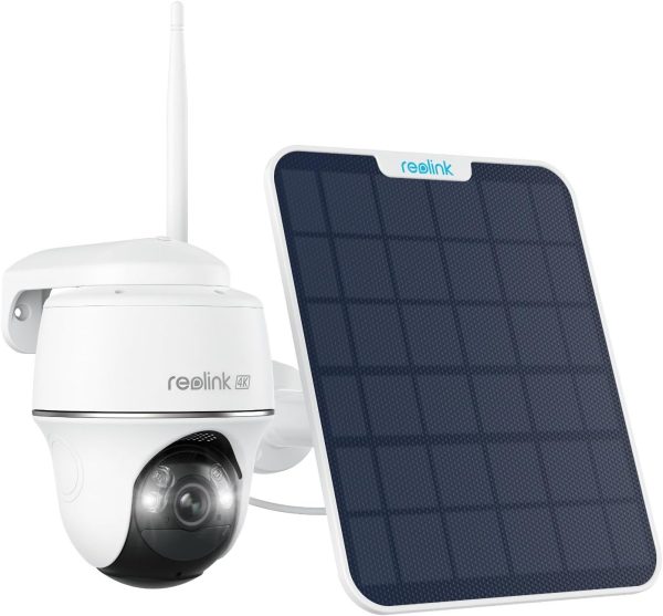 REOLINK Security Camera Wireless Outdoor, Pan Tilt Solar Powered, 5MP 2K+ Color Night Vision, 2.4/5GHz WiFi, Works with Smart Home for Surveillance, Home Hub Compatible, Argus PT + Solar Panel - Image 18