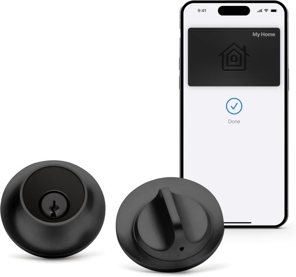 Level Lock+ Smart Lock - World's Smallest Smart Lock plus Apple Home Keys - Level App for iOS & Android - Works with Apple Home (Polished Brass) - Image 14