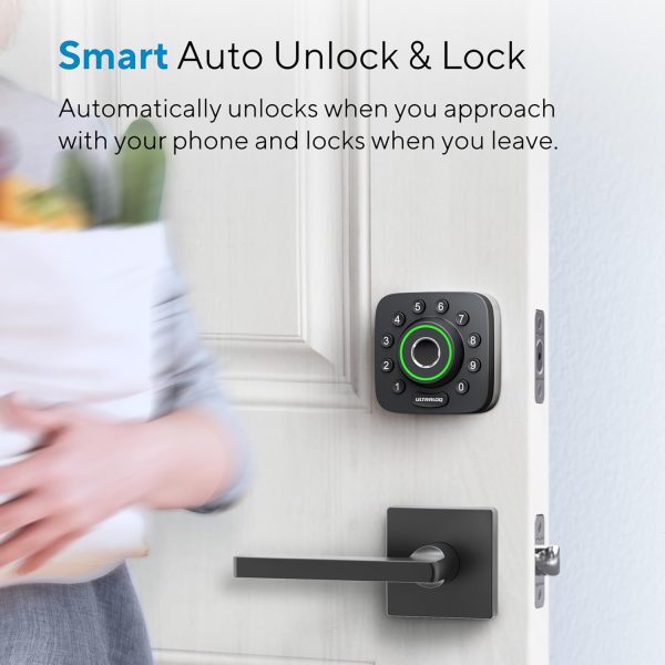 ULTRALOQ U-Bolt Pro Smart Lock, Keyless Entry Door Lock via Bluetooth, Smartphone, Fingerprint ID, Anti-peep Keypad, Auto Unlock, Smart Lock for Front Door, Smart Deadbolt Lock, IP65 Waterproof - Image 12