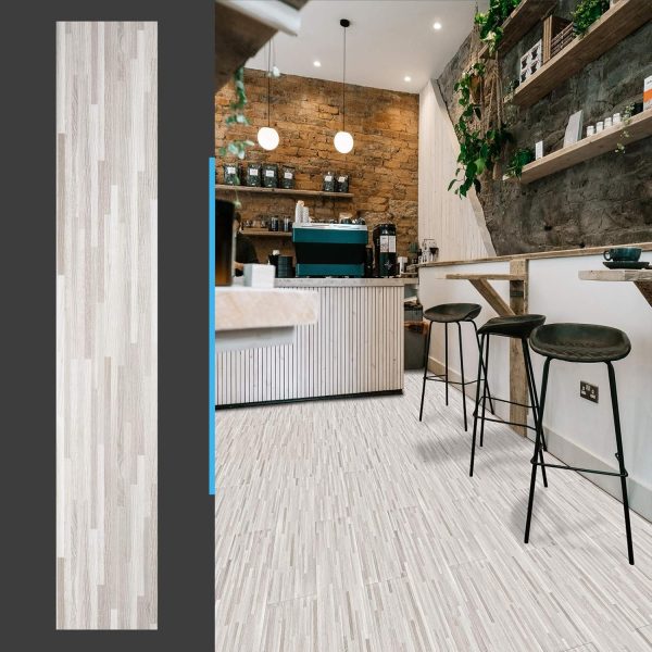 Art3d Peel and Stick Floor Tile Vinyl Wood Plank 36-Pack 54 Sq.Ft, Light Grey, Rigid Surface Hard Core Easy DIY Self-Adhesive Flooring - Image 76