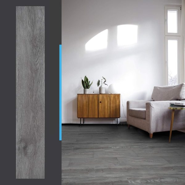 Art3d Peel and Stick Floor Tile Vinyl Wood Plank 36-Pack 54 Sq.Ft, Light Grey, Rigid Surface Hard Core Easy DIY Self-Adhesive Flooring - Image 81